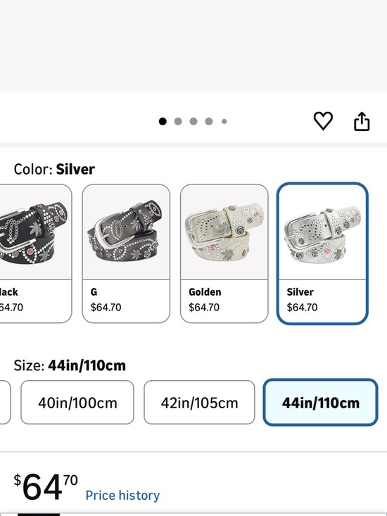 ROROR Rivet Pin Buckle Belt - Picture 8 of 8